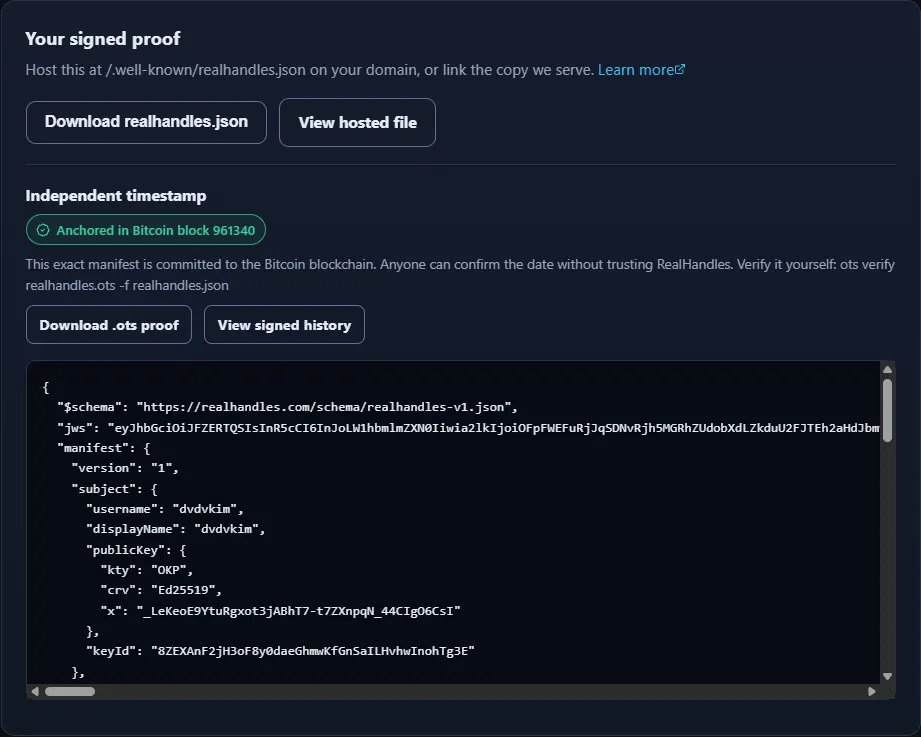 One manifest lists every published account and the anchor